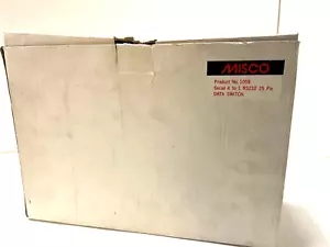 Misco Data Switch Product No. 1059, Serial 4 to 1 Rs232 25 Pin - Bild 1 von 4