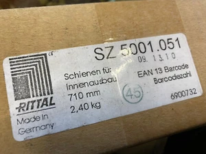 15x Rittal Sz 5001.051 Rail for Interior Fitting for CM, TP - Picture 1 of 3