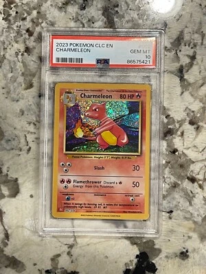 Pokemon Classic Collection Charmeleon Holo CLC 002/034 PSA 10 - Image 1 of 2