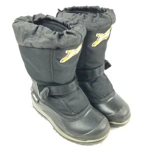 Ski-doo X-Team Baffin Technology Big Kids US 2 Snowmobile Boots Removable Liners - Picture 1 of 4