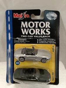 Motore Maisto funzionante BMW z8 e jaguar sci pressofuso - Foto 1 di 6
