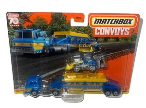 2024 Matchbox Convoys Ford C900 Cabover & Gravel Trailer Backhoe 1:64 Diecast - Bild 1 von 8