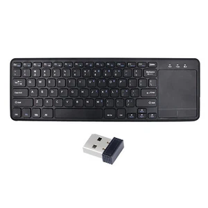 Ultra Slim 78 Keys 2.4G Wireless Keyboard with Touchpad Mouse Combo for Computer - Picture 1 of 12