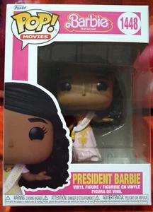 Barbie The Movie President Barbie #1448 Pop Vinyl - Picture 1 of 6