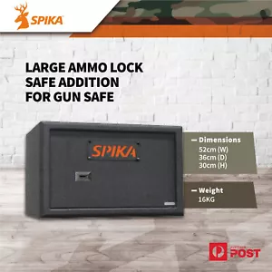 Spika Large Ammo Lock Safe Addition For Gun Safe S3a - Picture 1 of 3