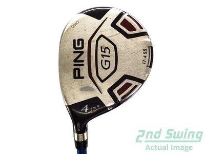 Ping G15 Fairway Wood 4 Wood 4W 17° Graphite Regular Left 42.75in - Image 1 of 4