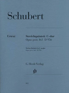 Schubert String Quintet C Major Op Post 163 D 956 Violin Henle Urtext Book - Picture 1 of 1