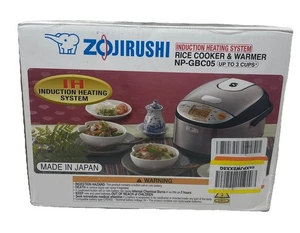 Zojirushi NP-GBC05 Induction Rice Cooker and Warmer - Stainless Dark Brown - Picture 1 of 12