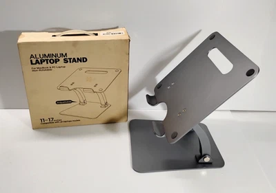 Adjustable Foldable Stand Aluminum Riser 11" - 17" Macbook / PC Laptop Notebook - Image 1 of 4