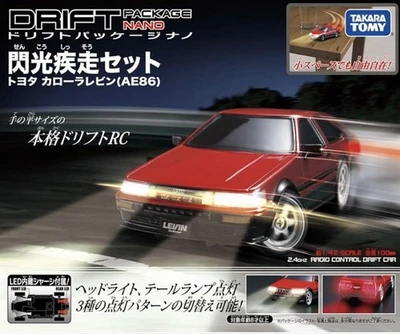 Drift Package Nano Flashing Run Set Toyota Corolla Levin Ae86 Rc Drift Car Mini - Image 1 of 4