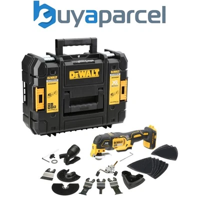 Dewalt DCS355N 18v XR Brushless Oscillating Multi Tool + 35 Accessories + Tstak - Image 1 of 4