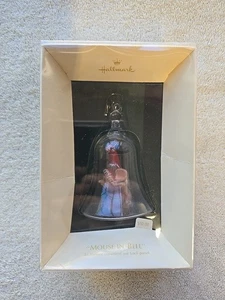 1983 Hallmark Christmas Ornament Mouse In Bell NIB B10 - Picture 1 of 9