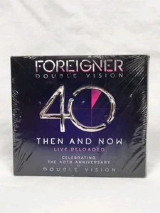Foreigner Double Vision: Then and Now - Live Reloaded (CD) Album with DVD - Foto 1 di 2