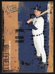 2005 Donruss Leather & Lumber   Magglio Ordonez #89 Detroit Tigers