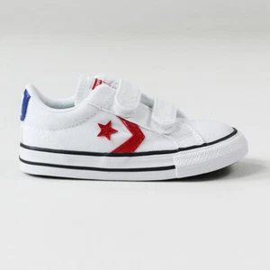 Converse Toddlers/Infants Star Player 2V Ox Trainers in Box UK2,3,4,5,6,7,8,9,10 - Picture 1 of 6