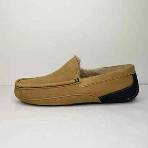 $120.00 BRAND NEW UGG Men's Ascot Wool Lined Slipper Size US 12 Brown No box - Picture 1 of 5