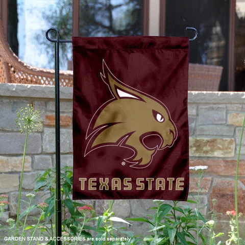 Texas State Bobcats Garden Flag and Yard Banner Cover
