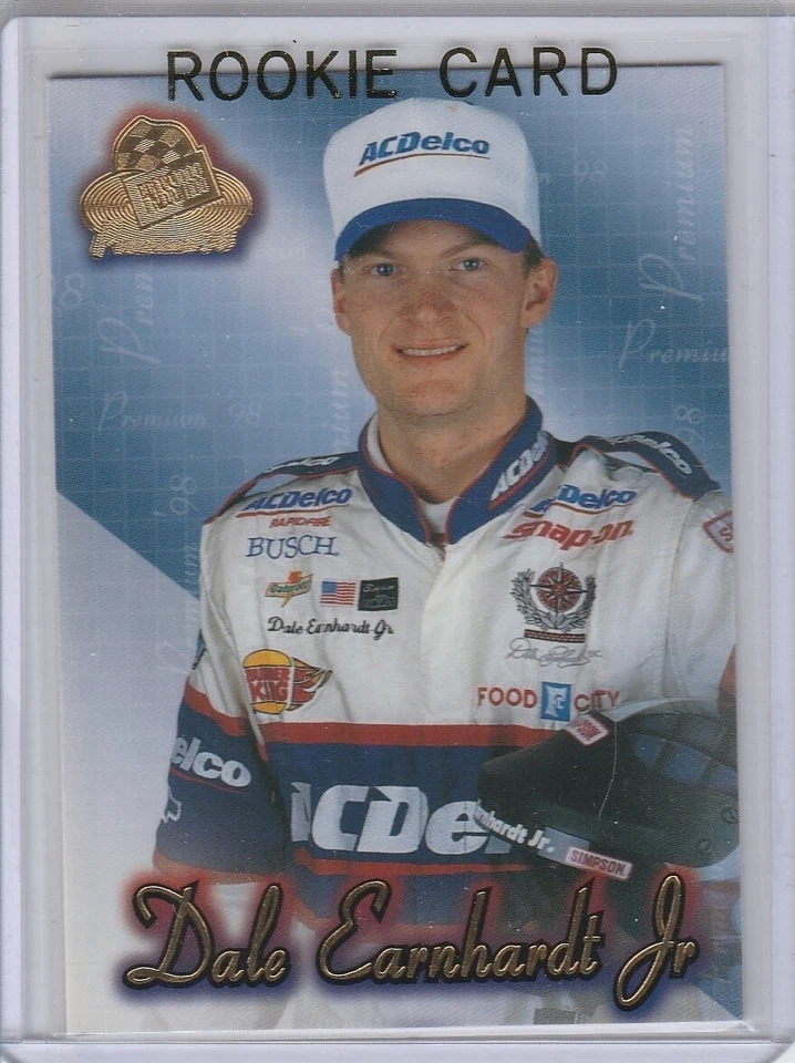 DALE EARNHARDT JR. ROOKIE CARD Nascar Racing 1998 RC Press Pass Collectibles #3 - Image 1 of 2