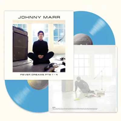 Johnny Marr The Smiths Fever Dreams Pts 1-4 Ltd Edit Colour Vinyl & Signed Print - Image 1 of 2