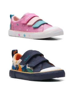 Zapatillas De Lona Clarks Foxing Para Niñas Y Niños - Imagen 1 de 13