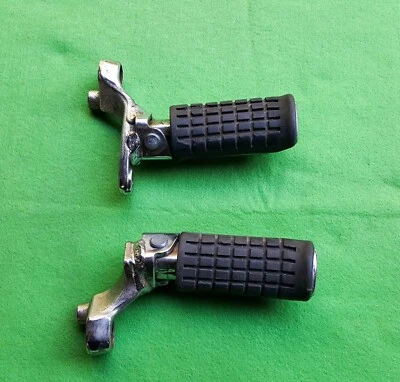Vintage 1985 Honda Nighthawk - Rear Foot Rest Pegs x 2  / CB 650SC Motorcycle - Image 1 of 4