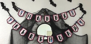 Vampirina, Birthday banner/ Happy Birthday/ party supplies/ Decor - Picture 1 of 3