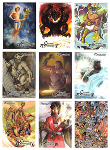 2023 Perna Studios Classic Mythology IV - Complete 30 Trading Card Base Set