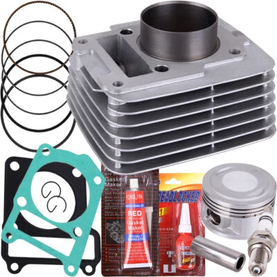Cylinder Top End Piston Kit For Yamaha TTR125 2000-2005 Ring Set Rebuild 2003 04 - Imagem 1 de 4