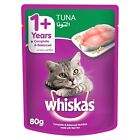 Sac à thon pour chat humide whiskas 80 g livraison gratuite dans le monde entier