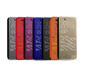 Funda inteligente resistente delgada con vista a puntos folio para HTC One M9 - SR1 - Imagen 1 de 6