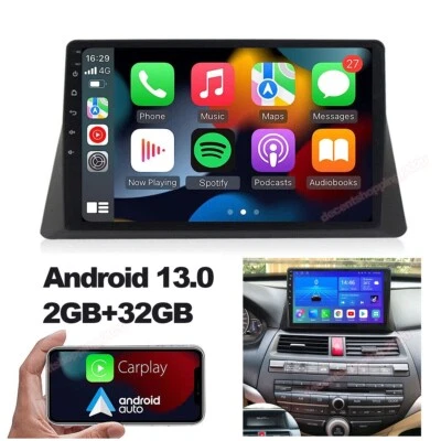 For Honda Accord 2008-2013 10.1'' Android 13 Car Stereo Radio GPS Navi Carplay