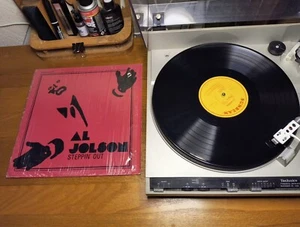 Al Jolson Stepping’ Out Vinyl LP 1978 Sunbeam Records - Mono Compilation - Picture 1 of 9
