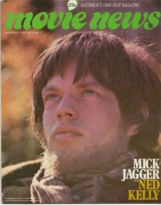 MOVIE NEWS 11/1969 (AUSTRALIA) ~JAGGER/NATALIE WOOD/THE KILLING OF SISTER GEORGE - Picture 1 of 15