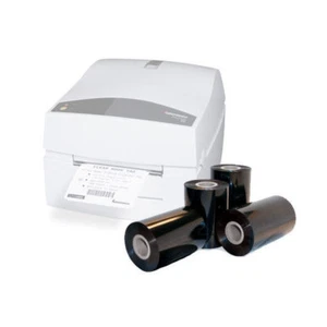 Thermotransferfolie 105mm x 140M (12 Rolls) für Intermec 3400 - PC4 - C4 - Afbeelding 1 van 1