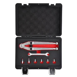 Adjustable Pin Spanner Tool Set Gland Nuts Wrench with top holes, 8 Pin 2.5-9mm - Picture 1 of 12