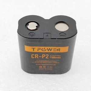 Tpower CRP2 Lithium Photo Battery 1500mAh CRP2 6V CR-P2 > Panasonic CRP2 Duracel - Picture 1 of 3