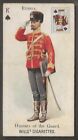 WILLS-SOLDIERS OF THE WORLD 1896 (PC INSET)- SPADES - 13 KING
