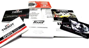 Various Tissot Watch Card Instruction Manuals Booklets - Picture 1 of 11