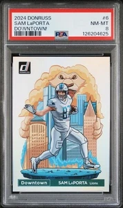 2024 Donruss #6 Sam LaPorta Downtown! PSA 8 - Bild 1 von 2