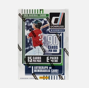 Scatola blaster sigillata in fabbrica Donruss Baseball 2025! AUTO o RELIC+!!! - Foto 1 di 1