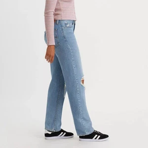 Levi's Women's Mid Rise Straight Leg Relaxed Jeans Loose - Picture 1 of 20