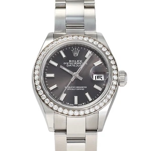 Rolex Datejust 28 279384RBR dark grey/bar Dial  - Picture 1 of 5