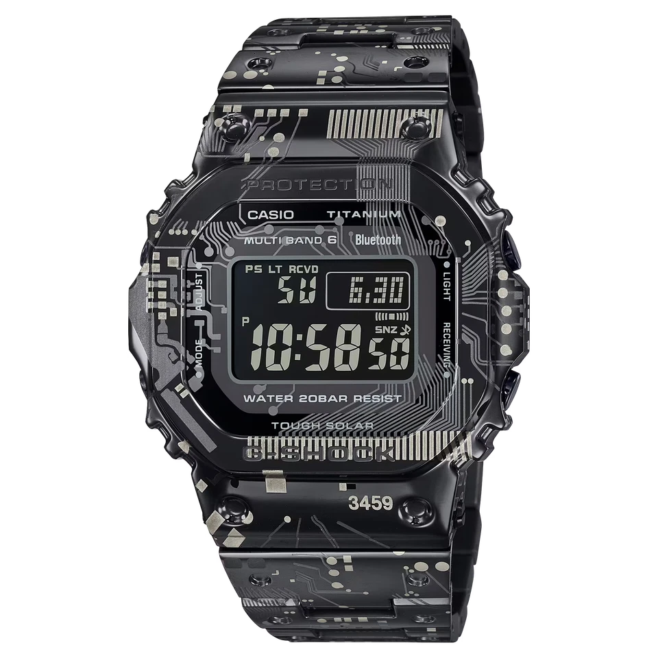 G-Shock GMWB5000TCC1 Circuit Board TranTixxii Titanium Full Metal Square