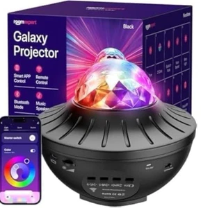 New Galaxy Star Ocean Wave Projector w/ Bluetooth Remote Control 21 Colors Timer - Picture 1 of 5