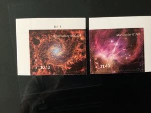 US Stamp 2025 Spiral Galaxy & Star Cluster $41.50 - Picture 1 of 1