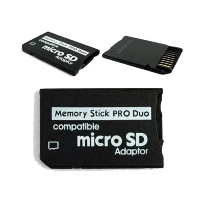 1/5/10Pcs Memory Stick Pro Duo Adapter Micro SD SDHC TF Card Reader Converter - Image 1 of 3