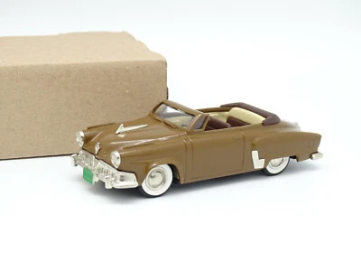 Brooklin Models SB 1/43 - Studebaker Commander Convertible Marrone 1952 17A - Immagine 1 di 2