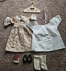 RETIRED American Girl Doll Pleasant Company FELICITY Meet Outfit + Accessories 