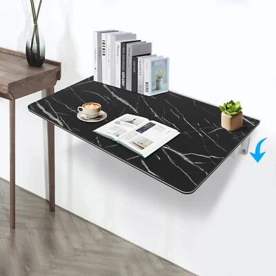 Wall Mounted Desk Folding Wall Desk Wall Mounted Folding Table 35.43*19.69 in - Image 1 of 4