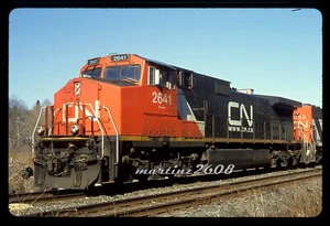 (W) ORIG TRAIN SLIDE-CANADIAN NATIONAL (CN) 2641 ROSTER - Picture 1 of 1